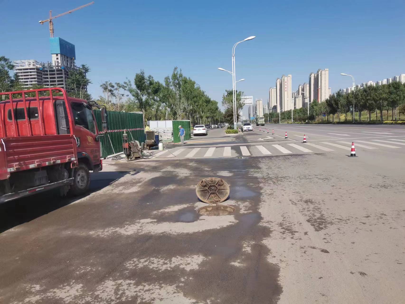 梁河路面地基沉降注浆